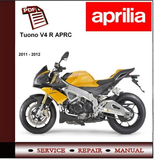 Product picture Aprilia Tuono V4 R a-APRC 2011-2013 Workshop Service Manual