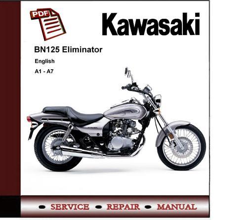 Product picture Kawasaki BN125 Eliminator 1998 - 2007 Workshop Manual