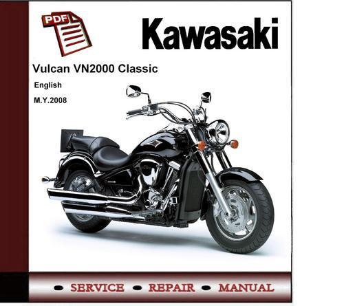 Product picture Kawasaki VN2000 Classic 2008 Workshop Service Repair Manual