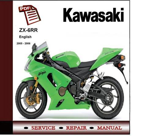 Product picture Kawasaki ZX-6RR Workshop 2005 - 2006 Service Repair Manual