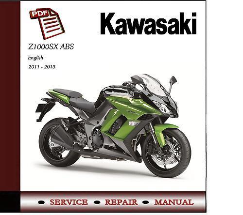 Product picture Kawasaki Z1000SX ABS Workshop 2011 - 2013 Service Manual