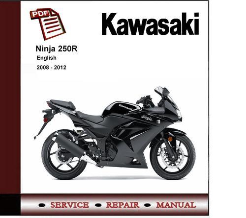 Product picture Kawasaki Ninja 250R EX250 2008 - 2012 Service Repair Manual 