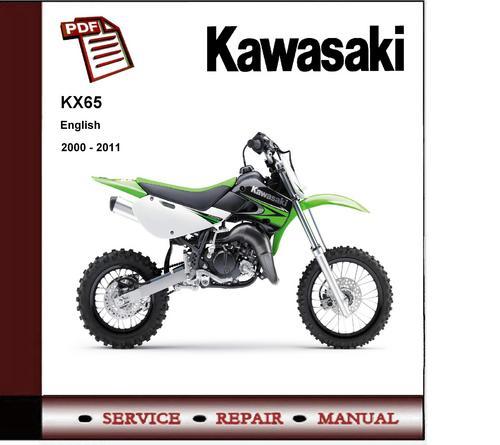 Product picture Kawasaki KX65 Workshop 2000 - 2011 Service Repair Manual